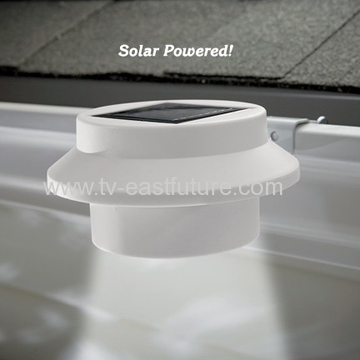 Solar LED gutter light