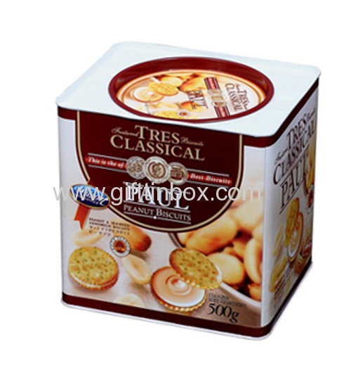 Biscuit tin box F03040-BT