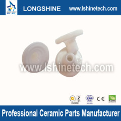 95% al203 textile ceramic eyelets with groove