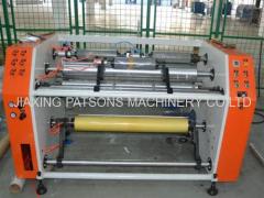 Rewinding&slitting machine for PVC cling film