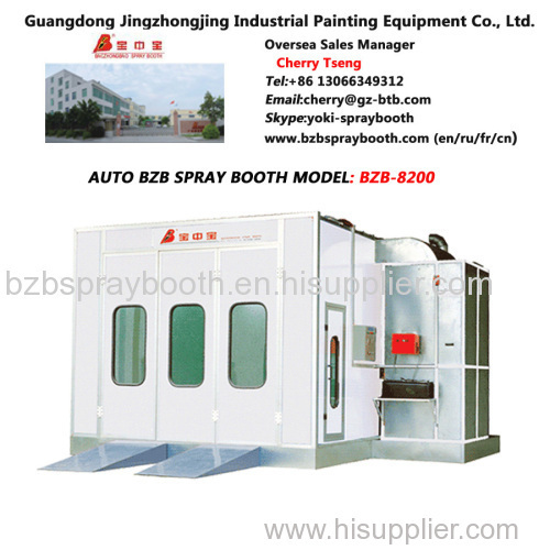 Auto Spray Paint baking Booth