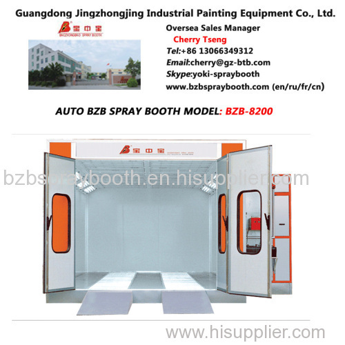 china spray paint booth supplier