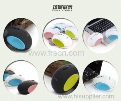 Colorful zore defective optical round mouse