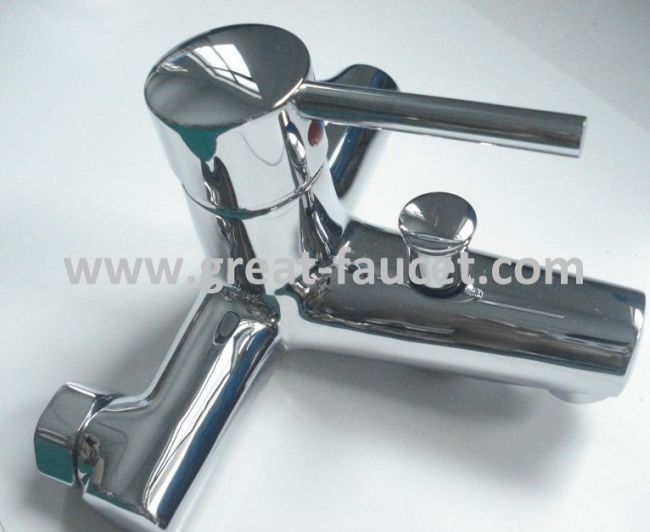 Single Handle Wall Mount Bath Faucets