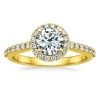 18K Yellow Gold Diamond Ring