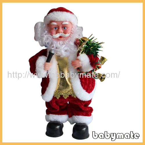 sing and dance Santa Claus