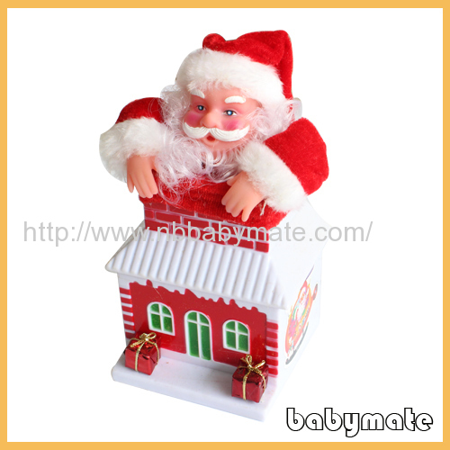 send gifts from the chimney Santa Claus