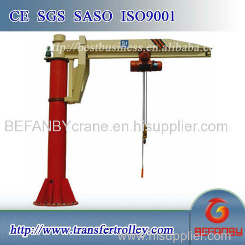 5t rotary cantilever jib crane