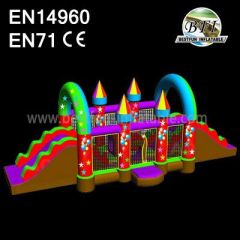 Happy Jumping Bouncy Castle Slide Manufacturers