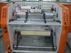 Rewinding&slitting machine for PVC cling film