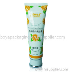 Offset printing plastic tube