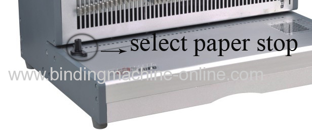 Heavy duty wire binding machine