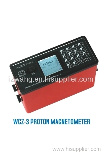 WCZ-8 Proton Magnetometer For Small Feeomagnetic Objects'finding