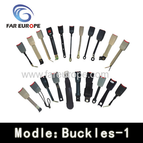 different kinds of buckle of car seat belt