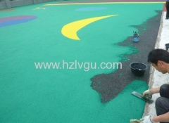 Playground EPDM wetpour rubber flooring