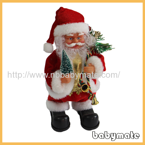 holding gifts Santa Claus 