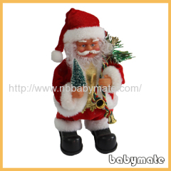 holding gifts Santa Claus