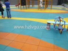 Playground rubber tiles rubber mats