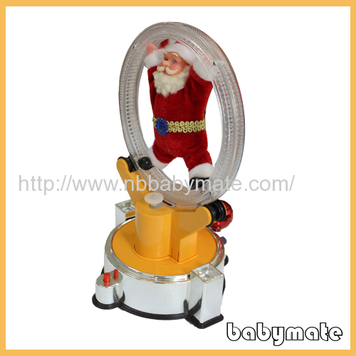 rotary motion Santa Claus