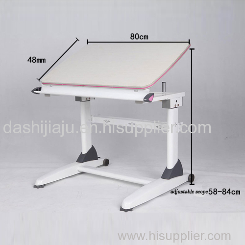 study table adjustable for height