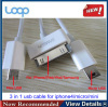 3 in 1 usb cable for iphone4 ipad mini,Micro USB for Samsung N7100,for iphone4/4s