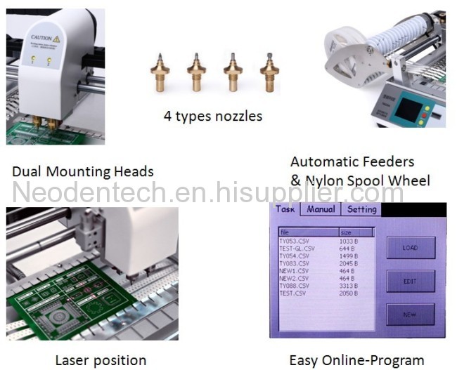 Automatic desktop mounting machine