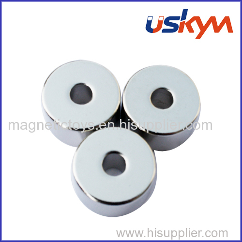 Sintered NdFeB Permanent Magnets with Ring Shape