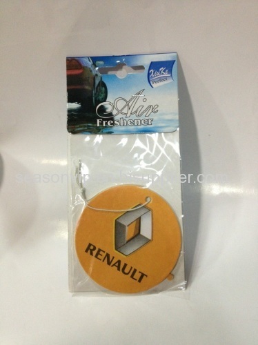 RENAULT auto logo hanging paper car air freshener