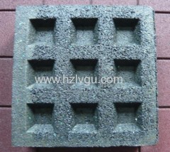 Tactile rubber tiles rubber pavers