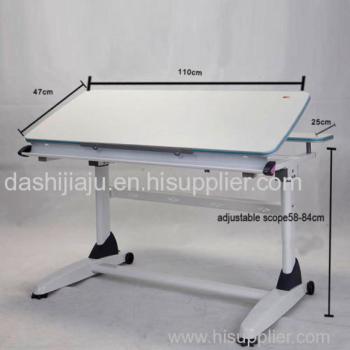 height adjustable study table for students