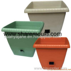 plastic injection flower pot mold/mould