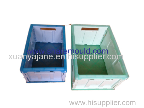 plastic injection folding box mould