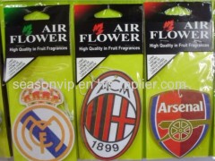 Associazione Calcio Milan paper car air freshener