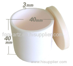 99.7% alumina ceramic crucibles