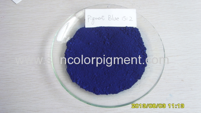 Cyanine Blue 15:2 for PE,PP Plastic masterbatch