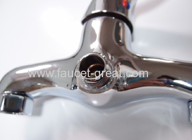 Wall Mounted Single Handle Brass Shower Faucet And Mixer