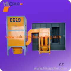 multi cyclone powder spray booth