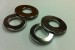 Od25 X Id15 x 3mm NdFeb magnet with black epoxy coating