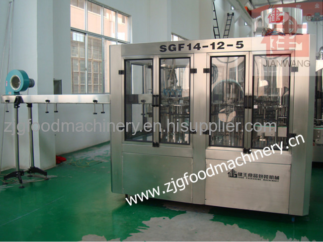 Bottle water filling machine (washing filling and capping 3-in-1 machine)