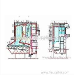 water tube SHL Series Field Assemble Chain Grate Boiler