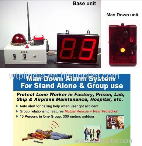 Man Down Alarm System, Lone Worker Alarm System