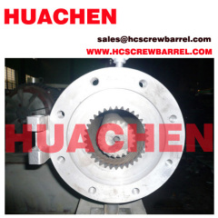 Planet screw barrel for processing PVC EVA ABS TPO TPU