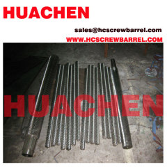 Planet screw barrel for processing pipe sheet plates