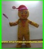 Gingerbread Man mascot costume