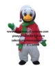 Christmas penguin mascot costume