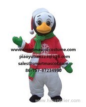 Christmas penguin mascot costume