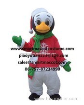 Christmas penguin mascot costume