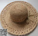 SS14 raffia hat crochet by hand