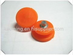 Orange Snow Spikes For Shoes In The Snow Ice