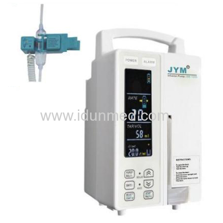 Medical Electronical LCD Peristaltic Volumetric IV Set Infusion Pump by CE/ISO approved